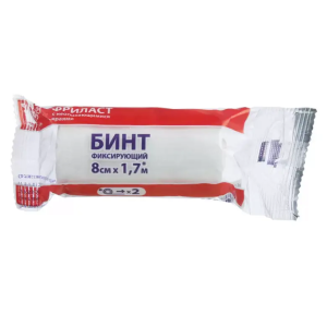 Фриласт бинт 1,7 м × 8 см фиксирующий Купить Фриласт бинт 1,7 м × 8 см фиксирующий