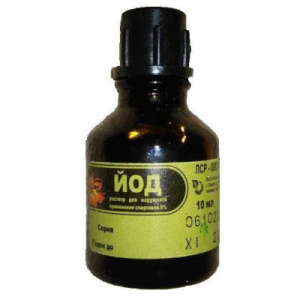 Купить  Йод р-р спирт 5% 10мл (Гиппократ)