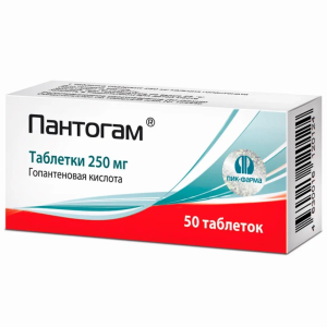 Купить  Пантогам таб 250мг №50