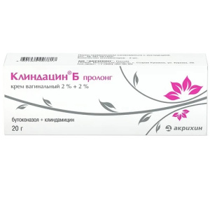 Купить  Клиндацин Б пролонг крем ваг туб 20г
