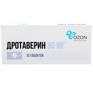 Купить  Дротаверин таб 80мг №10