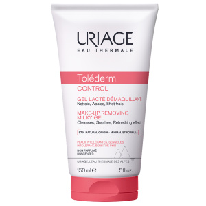 Купить  Uriage Tolederm Control деликатн очищающий гель-молочко для снятия макияжа 150мл