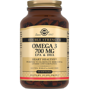Купить  Solgar Двойная Омега-3 700 мг ЭПК и ДГК  капс №60