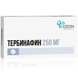 Купить  Тербинафин таб 250мг №10 (Озон)