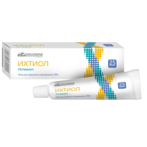 Купить  Ихтиоловая мазь д/наруж примен 20% 25г