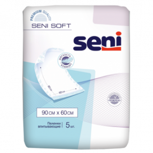 Купить Seni Soft пеленки 60смX90см №5 (4 капли)