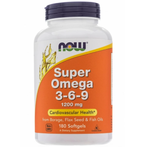 Купить  Нау Фудс Супер Омега 3-6-9 капс №180