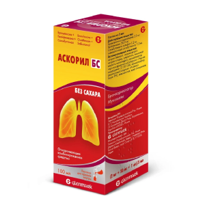 Купить  Аскорил БС 100 мл раствор для приема внутрь флакон