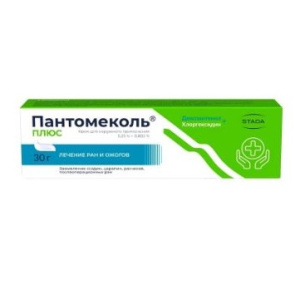 Купить  Пантомеколь Плюс 5,25 % + 0,802 % 30 г крем для наружного применения