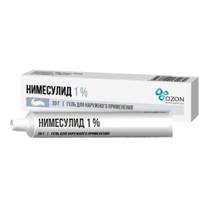 Купить  Нимесулид 1 % 20 г гель