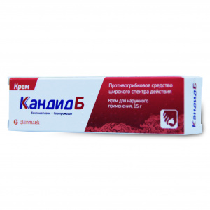 Купить Кандид Б крем для наружного применения 1% 15г