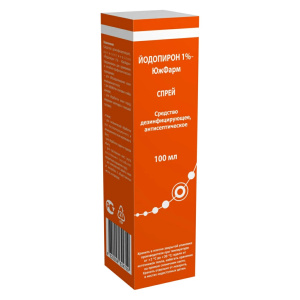 Купить  Йодопирон спрей 1% 100мл