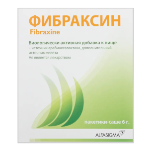 Купить  Фибраксин 6 г 15 шт саше-пакеты