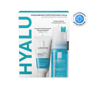 Купить  La Roche-Posay Hyalu В5 набор (аквагель SPF30 50мл+ Физио пенка 150мл)