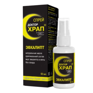 Купить  Доктор Храп Экс 60 мл спрей эвкалипт