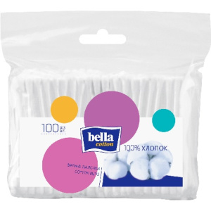 Купить  Bella Cotton ватные палочки пакет №100