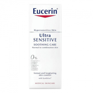 Купить Eucerin Ultrasensitive крем фл 50мл успок д/чувств кожи норм и комбин типа