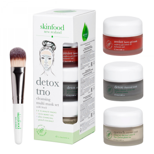 Купить  Скинфуд набор масок 20мл №3 д/лица детокс Трио