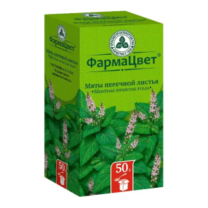 Мята Перечная листья пач 50г (Красногорсклексредства) Купить Мята Перечная листья пач 50г (Красногорсклексредства)