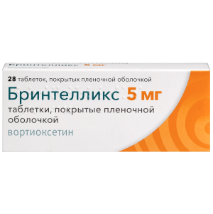 Бринтелликс 5 мг 28 шт таблетки покрытые пленочной оболочкой Купить Бринтелликс 5 мг 28 шт таблетки покрытые пленочной оболочкой