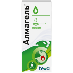 Купить  Алмагель суспензия д/внутр примен фл 170мл