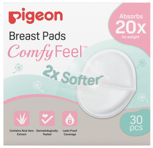 Купить Pigeon вкладыши д/бюстгальтера №30 Comfy feel Breast pads с алоэ