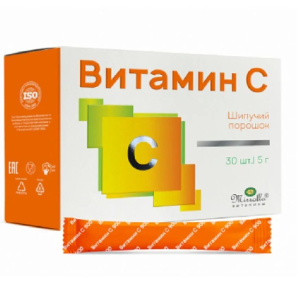 Купить  Витамин С 900 Mirrolla порошок шипучий 5г №30