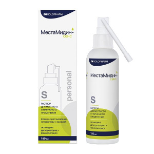 Купить  Местамидин-Сенс р-р д/наруж примен фл-спрей 150мл с насадкой