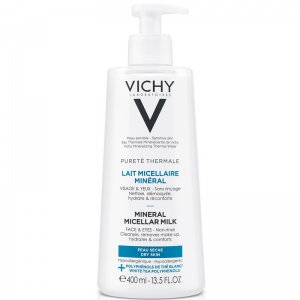 Купить  Vichy Purete Thermale Молочко мицеллярное с минералами для сухой и нормальной кожи, 400мл