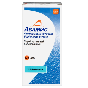 Купить  Авамис спрей наз доз 27,5мкг/доз 120доз