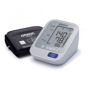 Купить Тонометр автомат Omron M3 Expert с адаптером+универсал манжета для измерения кровяного давления (7132)