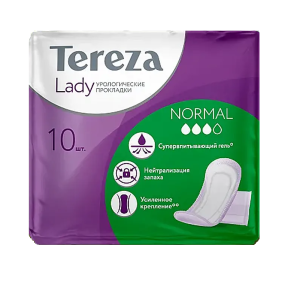 Купить  Tereza Lady Normal 10 шт прокладки урологические