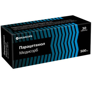 Купить  Парацетамол-МС 500 мг 30 шт таблетки