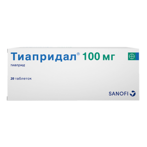 Купить  Тиапридал таблетки 100мг №20