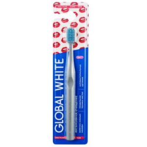 Купить  Глобал Вайт зубная щетка жесткая интенсивное очищение