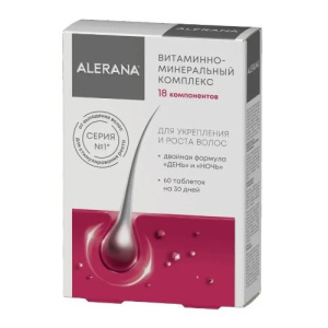Купить  Alerana таблетки №60 витаминно-минеральный комплекс