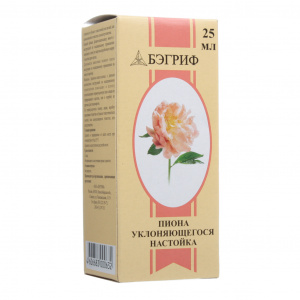 Купить  Пиона Уклоняющийся настойка 25мл (Бэгриф)