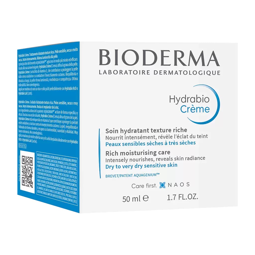 Купить Bioderma Hydrabio крем увлажняющий уход с насыщенной текстурой, 50 мл