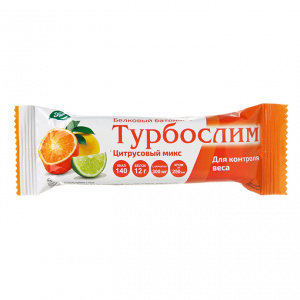 Купить  Турбослим батончик 50г цитрусовый микс