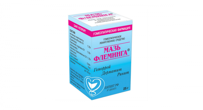 Флеминга мазь гомеопатическая 25г. Цену уточняйте у менеджера
