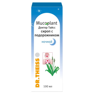 Купить  Доктор Тайсс сироп ночной 100мл подорожник