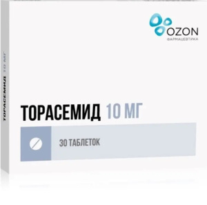 Купить  Торасемид таб 10мг №30