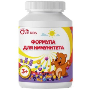 Купить  Ови Кидс Мишки Иммунитет пастилки жев №60