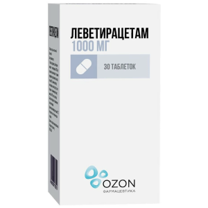 Купить  Леветирацетам таб ппо 1000мг №30