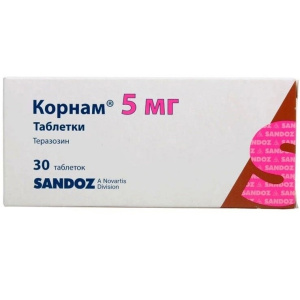 Купить  Корнам 5 мг 30 шт таблетки