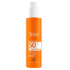 Купить Avene SPF 50+ 200 мл спрей солнцезащитный для чувствительной кожи