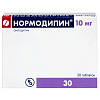 Купить Нормодипин таб 10мг №30
