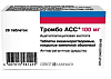 Купить Тромбо Асс таб ппо кишечнораств 100мг №28