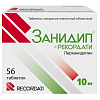 Купить Занидип-Рекордати таблетки по 10мг №56