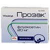 Купить Прозак 20 мг 14 шт капсулы